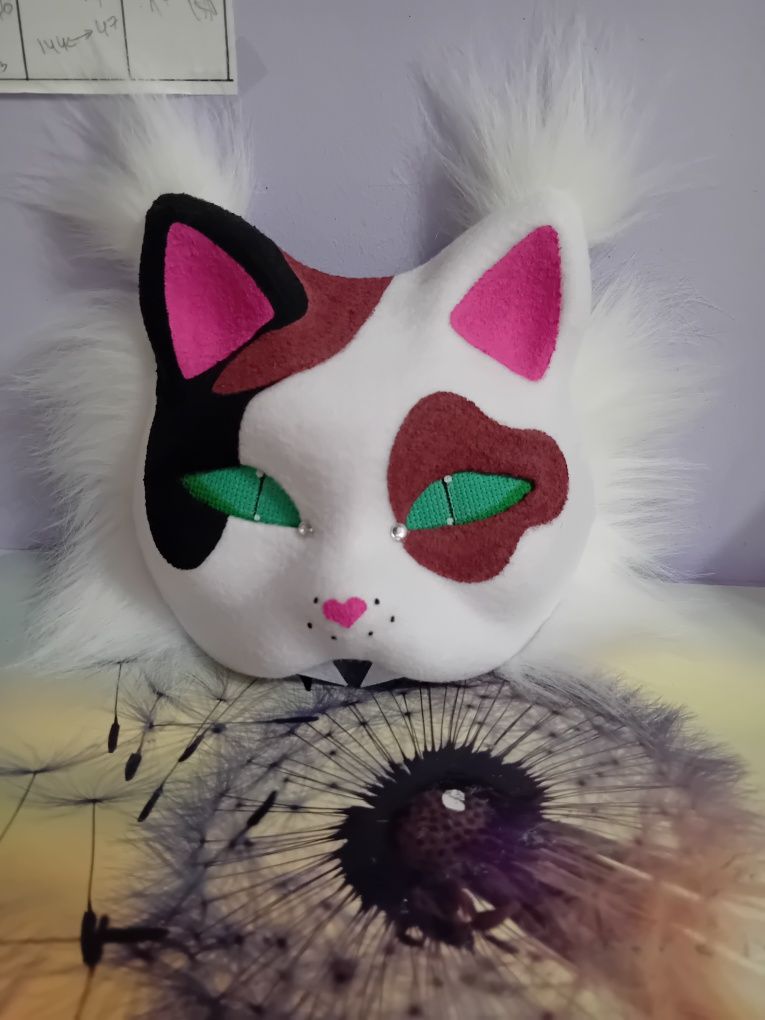 Maska kota Therian furry