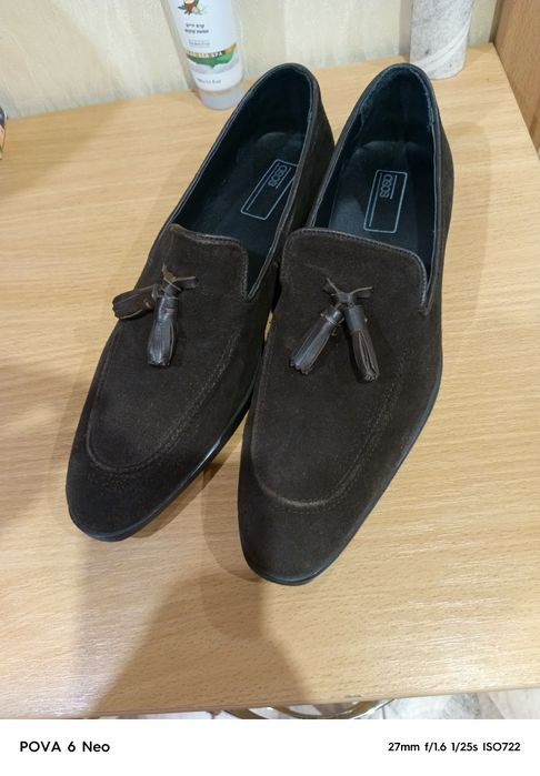 Продам туфлі лофери оригінал. Натуральна замша.