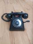 Telefon zabytek bakielitowy