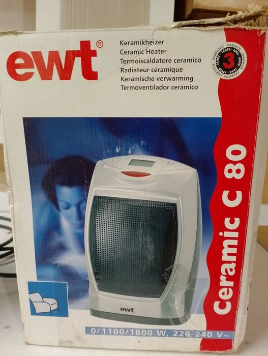 Termowentylator ceramiczny ewt c80