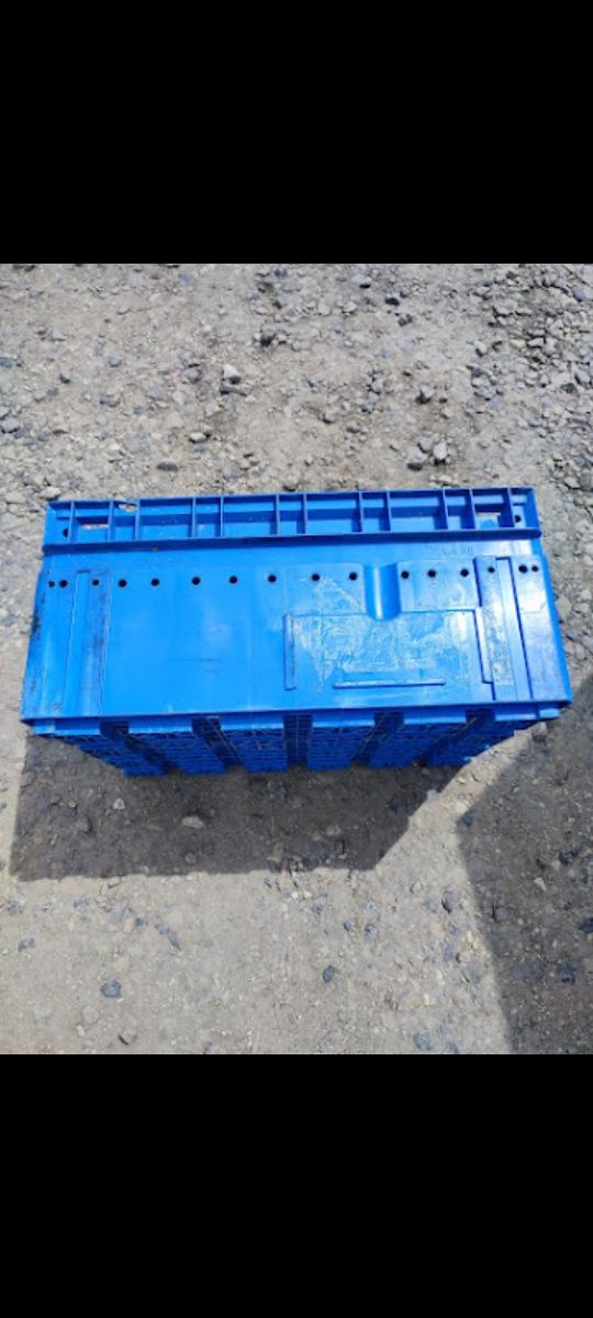 C-KLT 6428 60x40x28 pojemniki magazynowe skrzynki plastikowe mocne