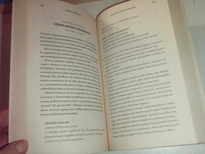 Słodkie życie w Paryżu David Lebovitz, przepisy