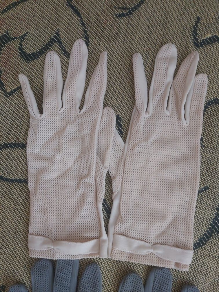 Рукавички перчатки дихаючі жіночі 2 пари разом size XS-S