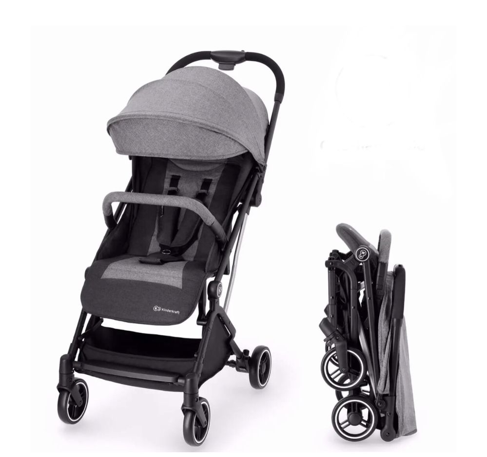 Прогулочная коляска Kinderkraft Indy Grey