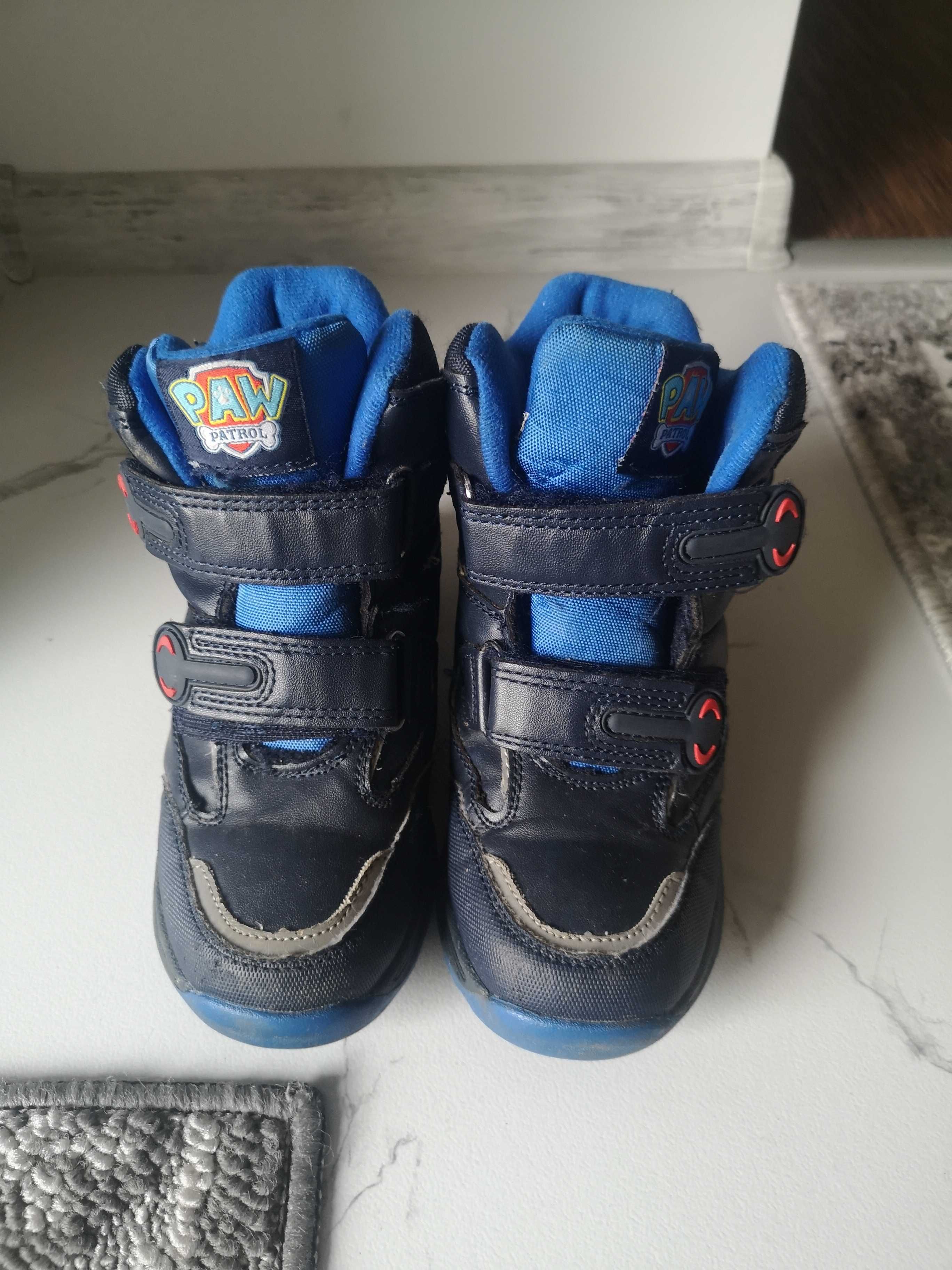 Buty zimowe psi patrol rozmiar 30