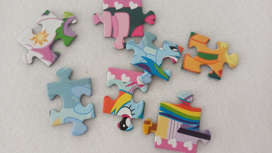 Puzzle 4w1 my little pony 4+