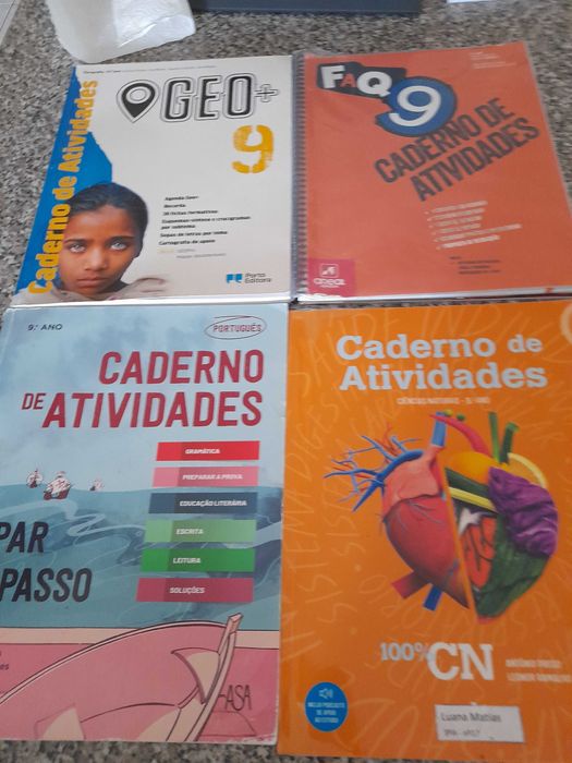 Caderno de atividade 9.ano