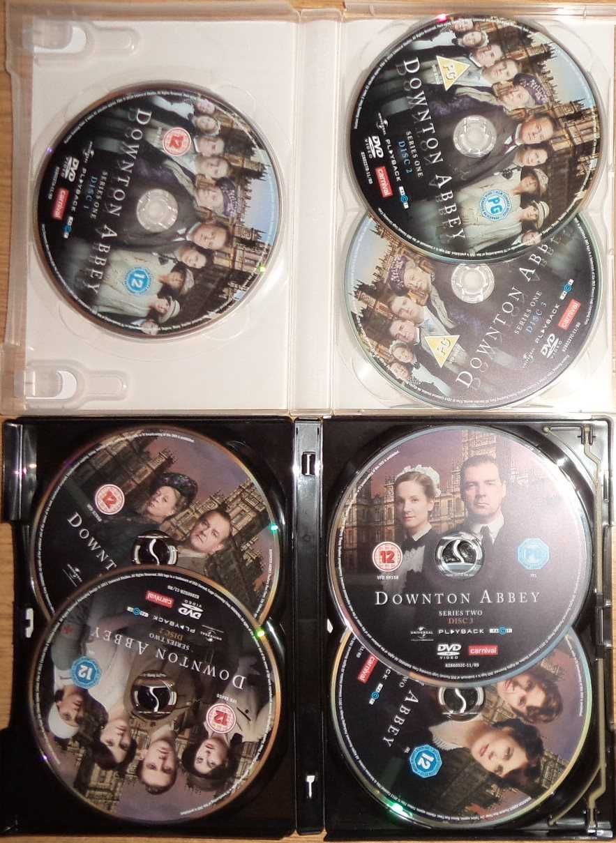 Serial Downton Abbey: Series 1 one 2 two, ENGLISH, brak PL, 2011 rok