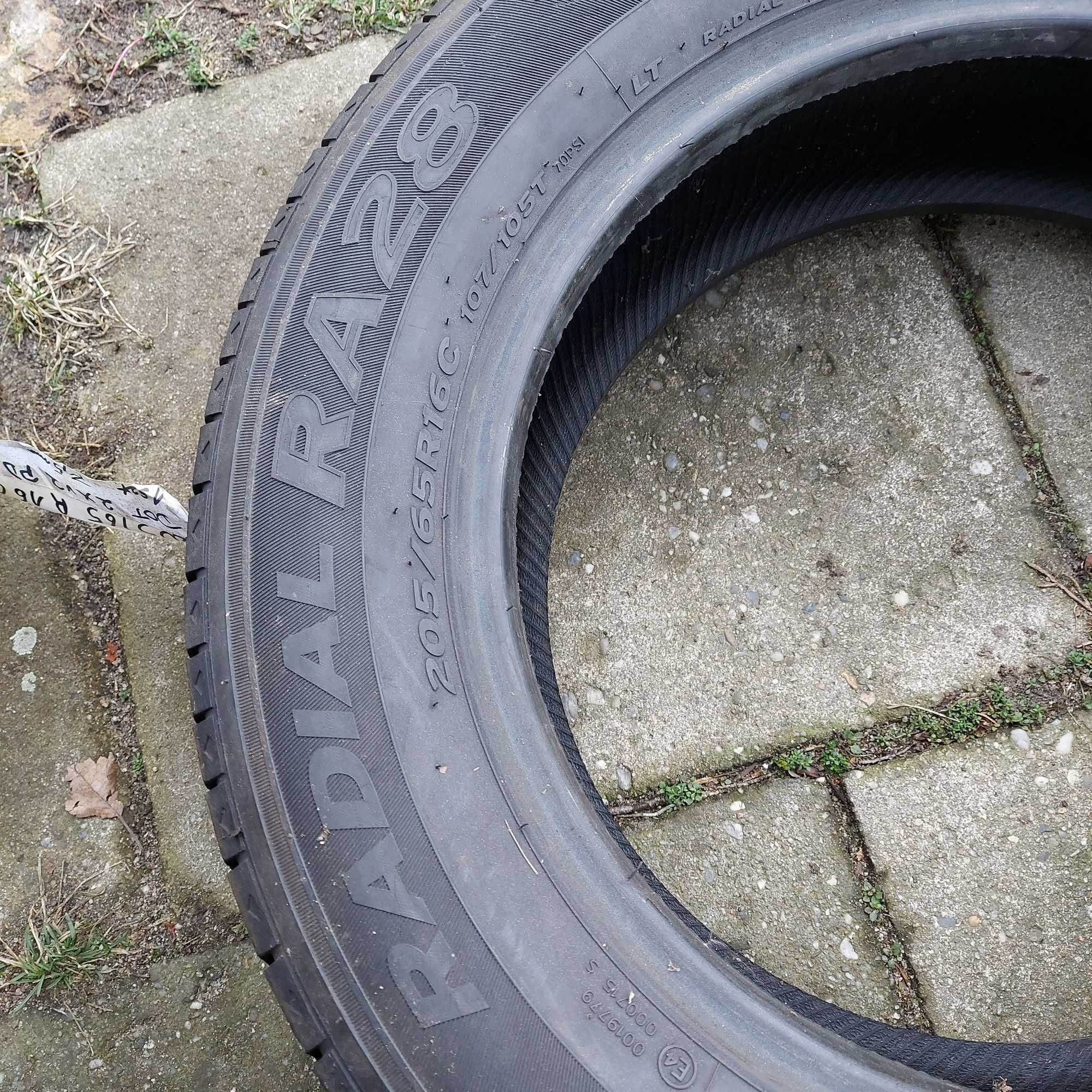 205/65r16c Hankook radial ra28 pojedyńcza