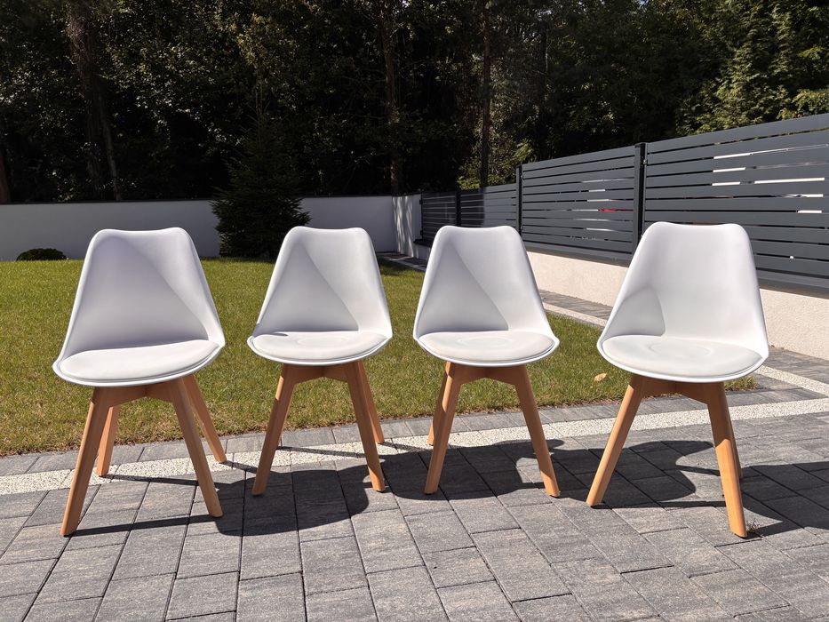 Zestaw stół + krzesła styl skandynawski