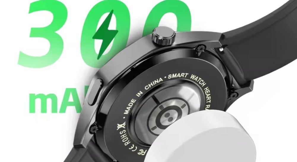 Smartwatch GT5 Pro srebrny 2 paski