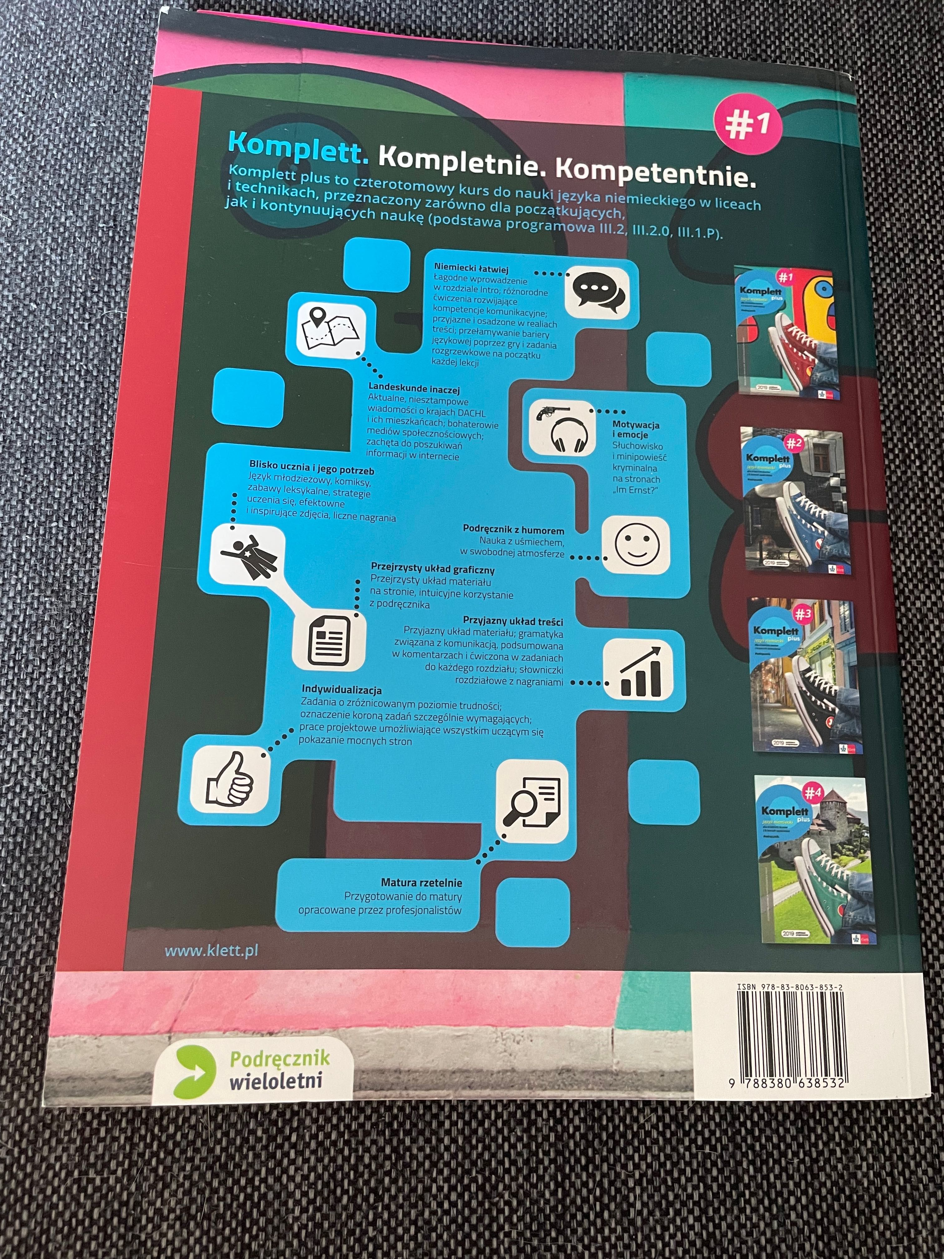 Podręcznik Komplett plus 1 Klett
