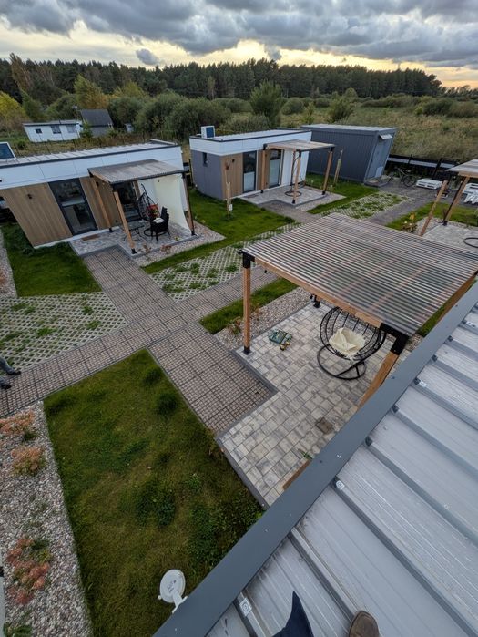 Sprzedam działkę 620 m² z domkiem mobilnym nad morzem  Jastrzębia Góra