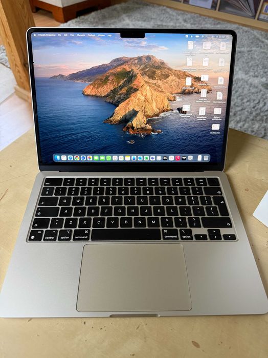 MacBook Air M2 16GB 512GB Silver 2024 jak nowy bateria 100%