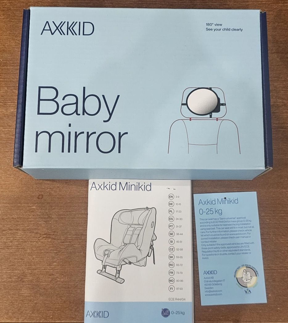 Fotelik RWF axkid minikid 2.0 używany GRATISY