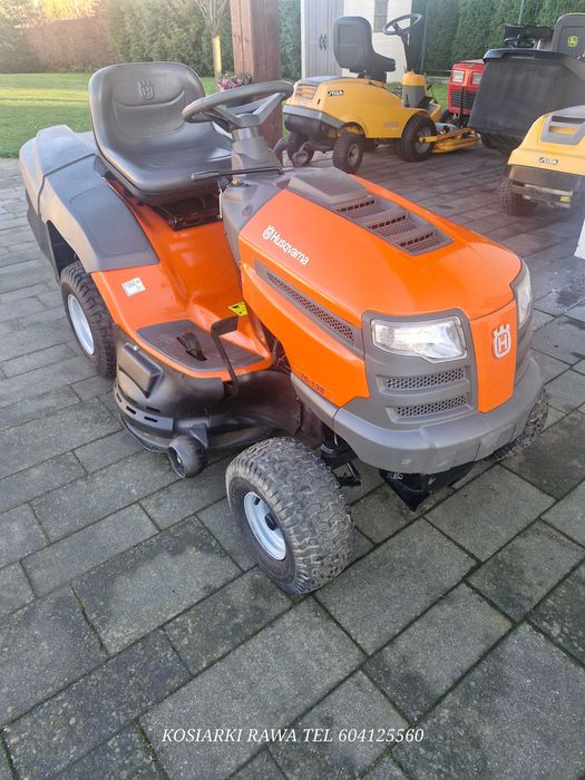 kosiarka traktorek HUSQVARNA tc138 15,5hp briggs 2017r hydrostatic
