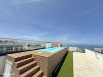 T2 com VISTA MAR, Piscina Privada na Cobertura, Ericeira