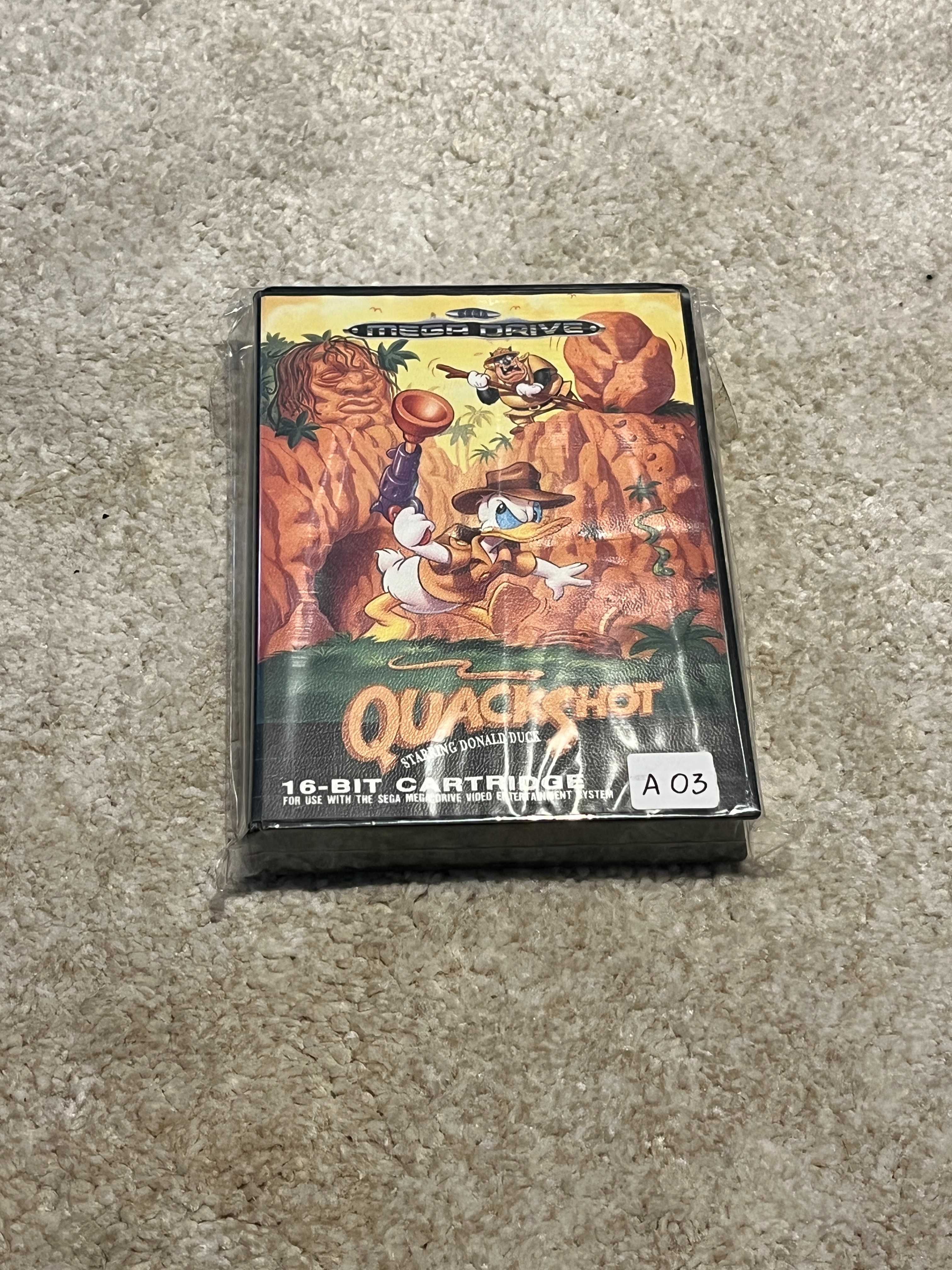 [Mega Drive] Vendo jogo Quackshot