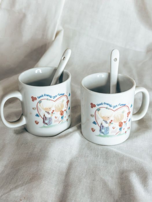 Chávenas melhores amigos