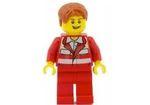 LEGO figurka sanitariusz w uniformie 4431 cty0272