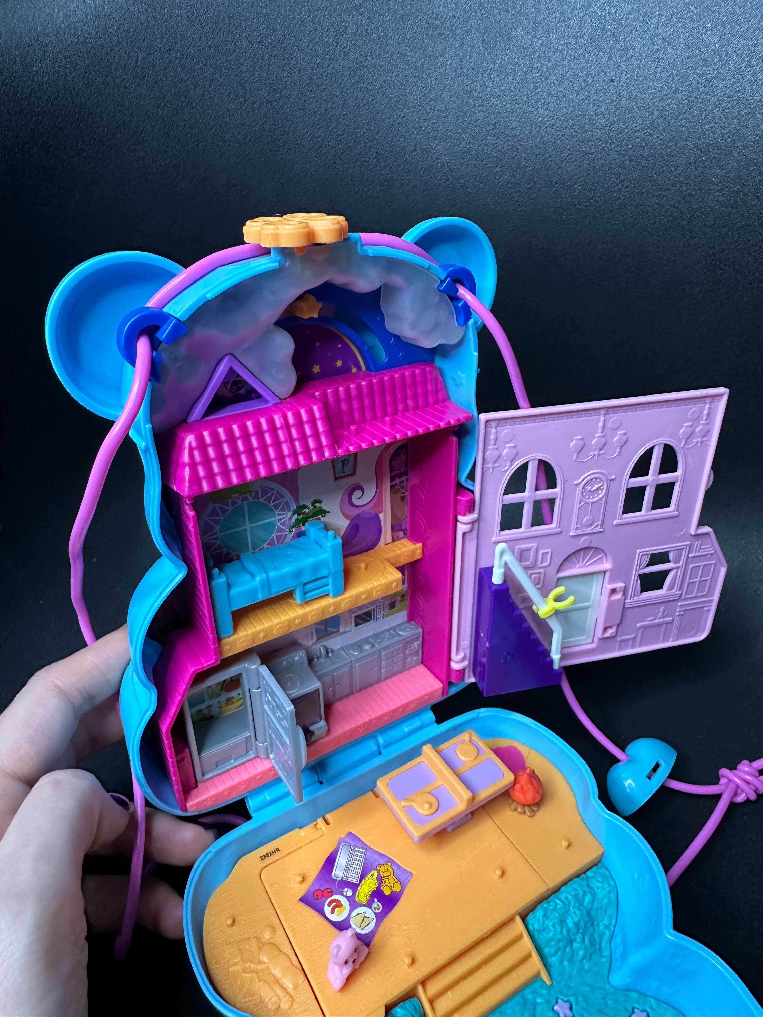 Набір Polly Pocket Вечірні посиденьки з ведмежам