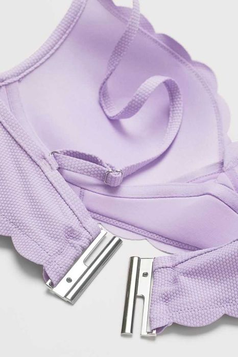 Гарний роздільний купальник раздельный H&M 75В push up плавки 36