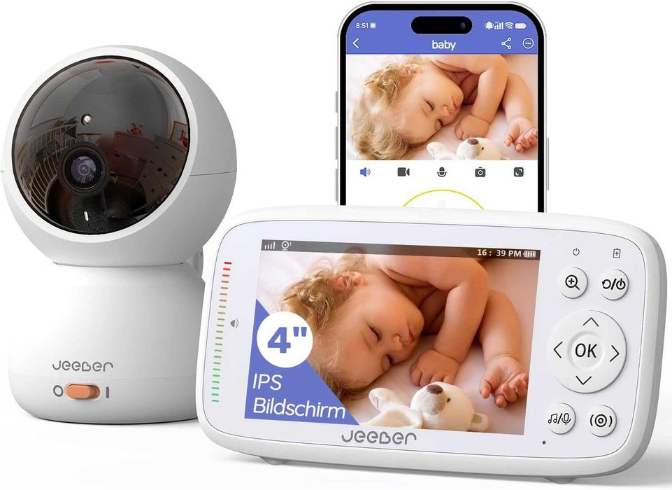 Elektroniczna niania z aplikacją na kamerę