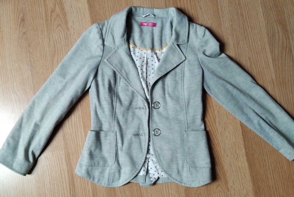 Marynarka żakiet dla dziewczynki r.128