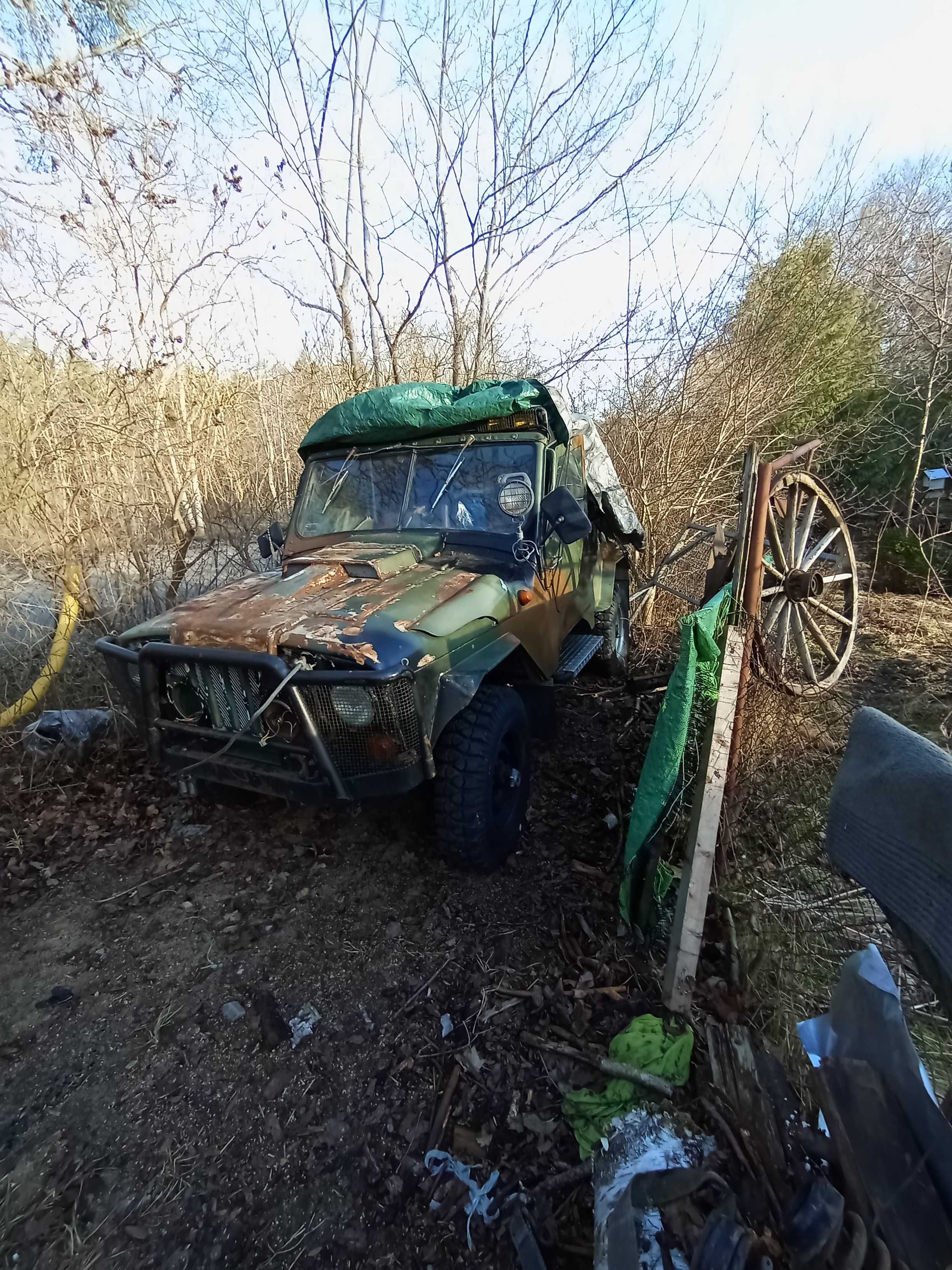 UAZ 3 sztuki części mosty