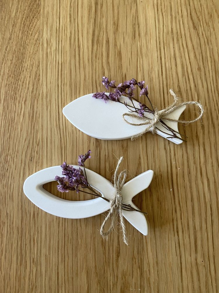 Peixinhos em gesso perfumado