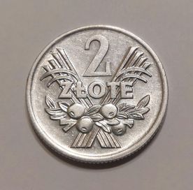 2 złote 1971 - Jagody (st. +2)