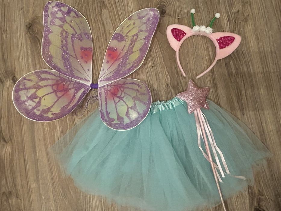 Strój przebranie Wróżkotka Koci Domek Wróżka Motylek