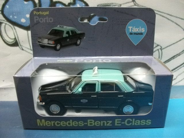 Mercedes-Benz 230E 1985  táxi do Porto  colecção Welly 1:38