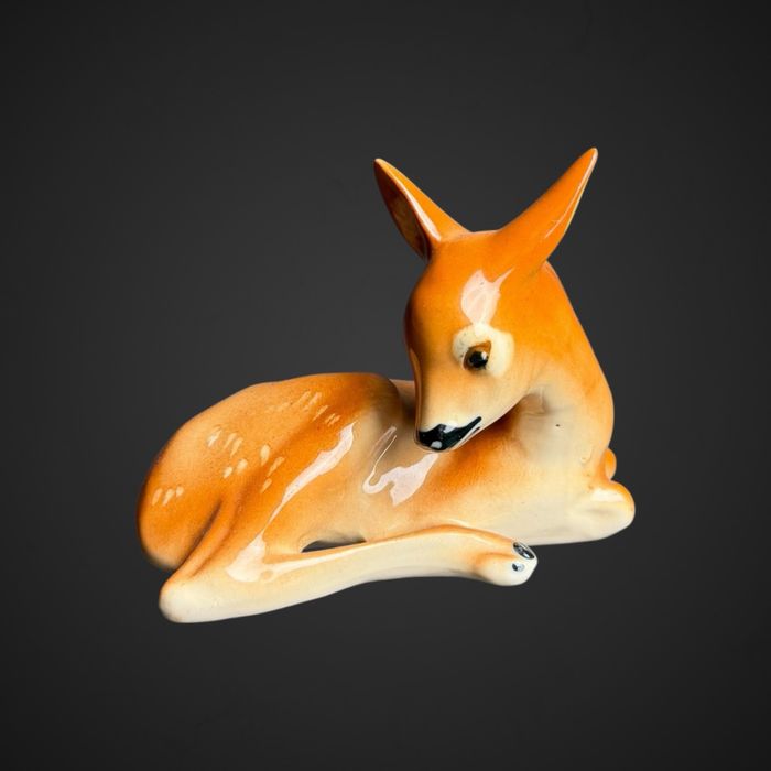 Figurka porcelanowa sarna sarenka Chodzież B51/101231