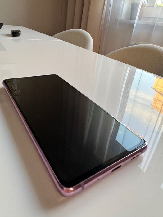 Fioletowy Samsung Galaxy s20 FE + szkło