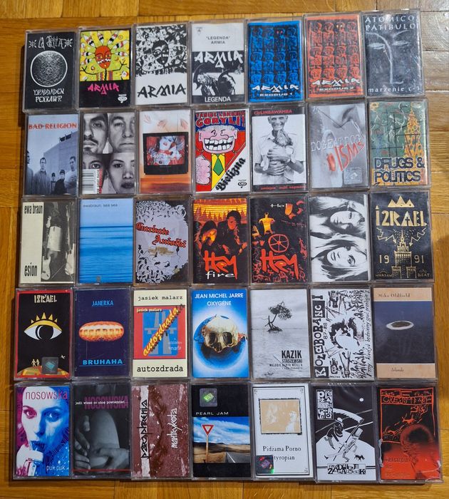 kasety magnetofonowe - punk hardcore
