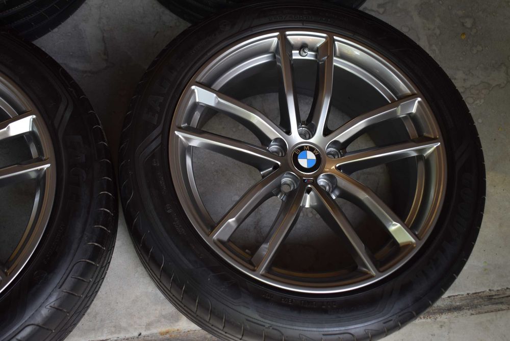 BMW 5 M G30 G31 wz 662M koła lato Goodyear przód tył oryg oem czujniki