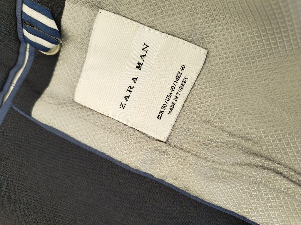 Fato azul escuro Zara