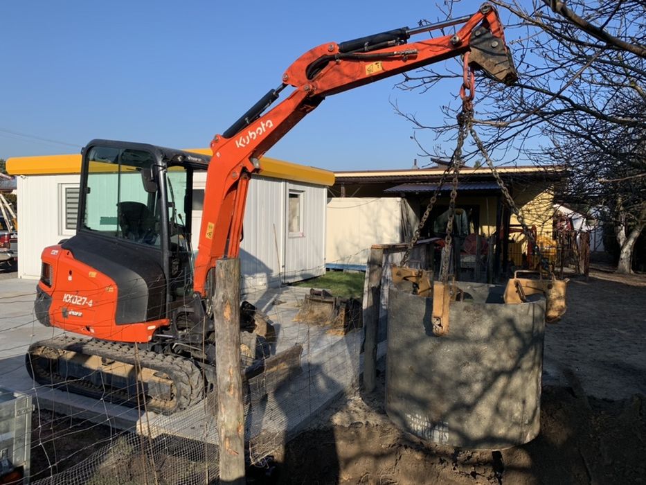 WYNAJEM - 3dni - Minikoparka 4t - Kubota - Prace Ziemne - Śląsk