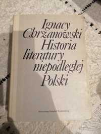 Historia literatury niepodległej Polski r. 1983