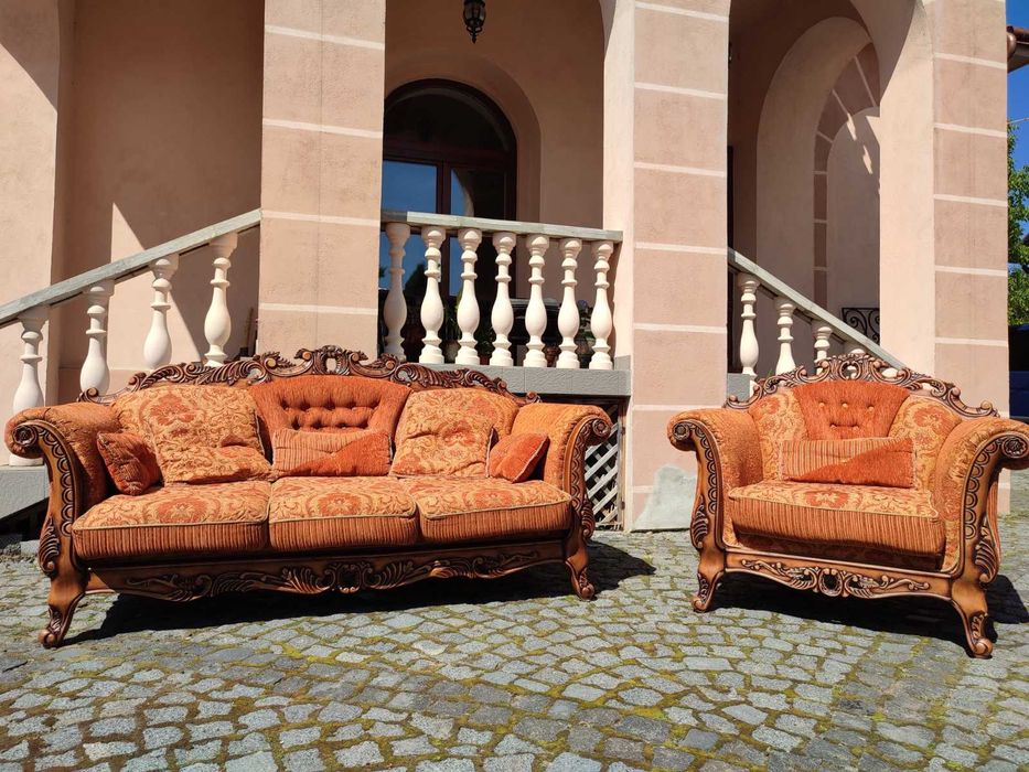 диван крісло барокко людовік