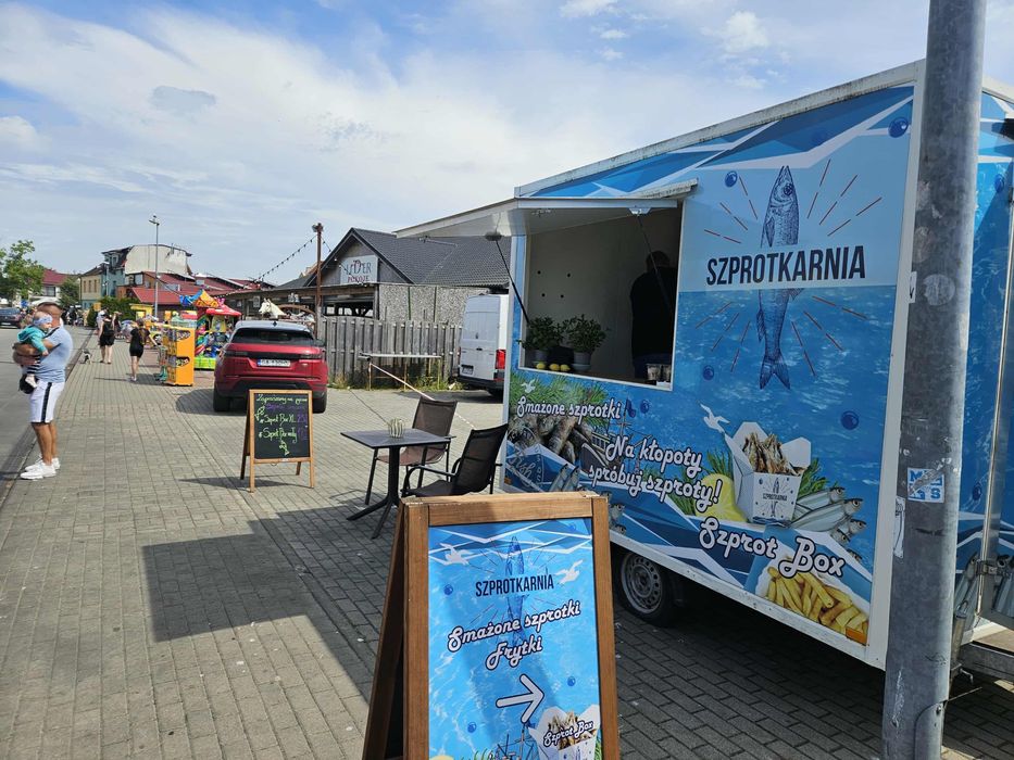 Szprotkarnia Budka gastronomiczna smazalnia