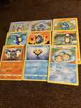 Karty pokemon oryginalne zestaw Tympole Seismitoad Palpitoad