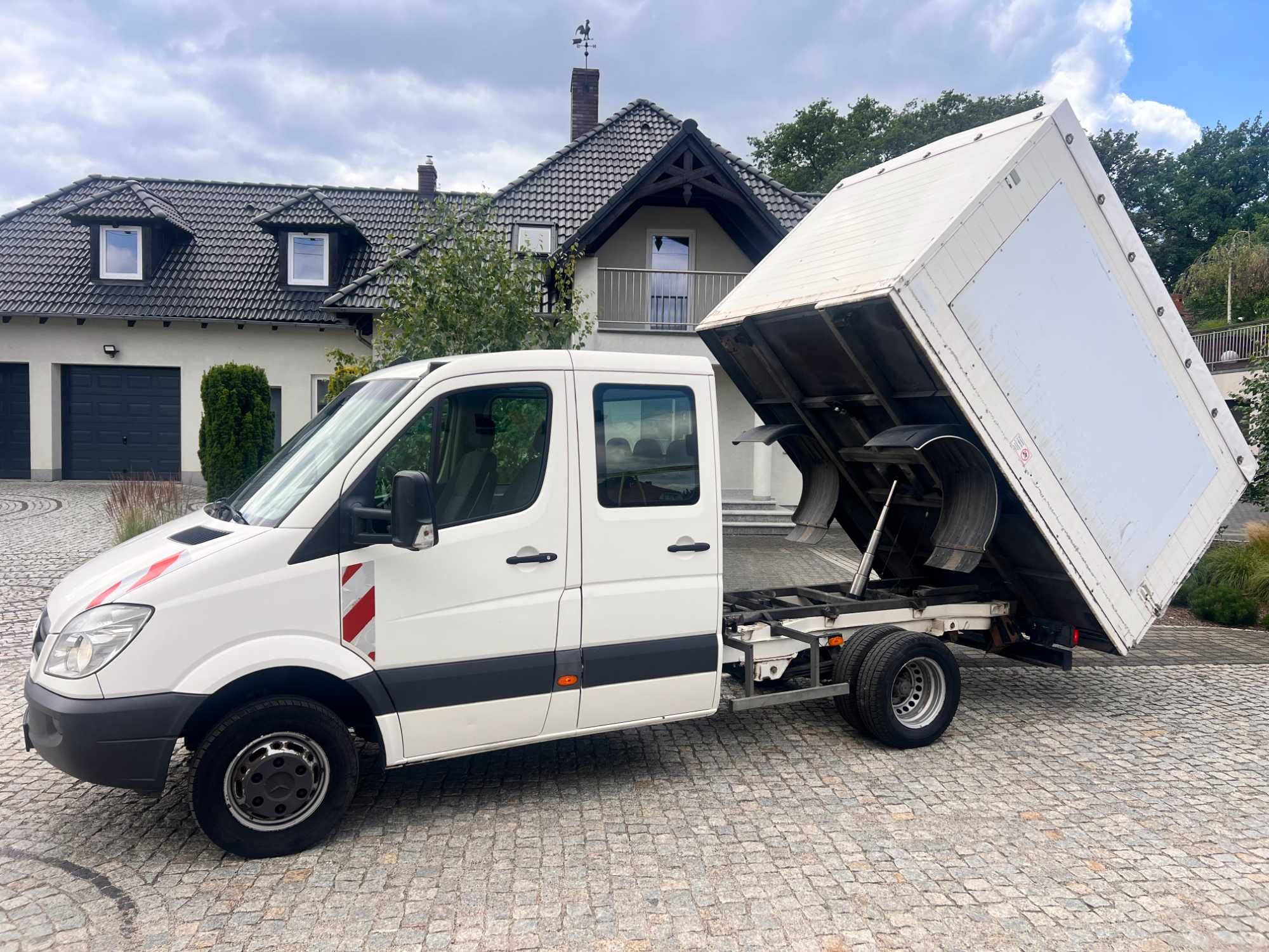 Mercedes Sprinter 516 (3,5T) 2.2 CDI Kiper Automat Klima 6 osób 2012
