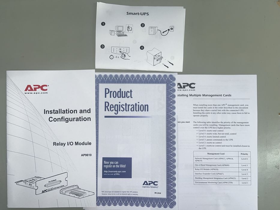 Плата SmartSlot для висновку-виводу-вводу-виводу сигналів реле AP9610