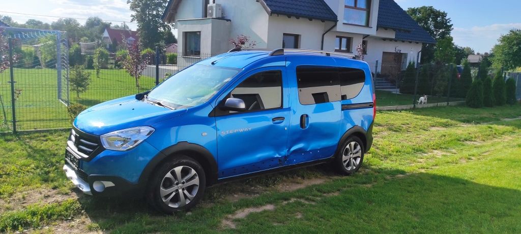 Dacia dokker stepway 1.5dci 5 osobowy full opcja navi klima