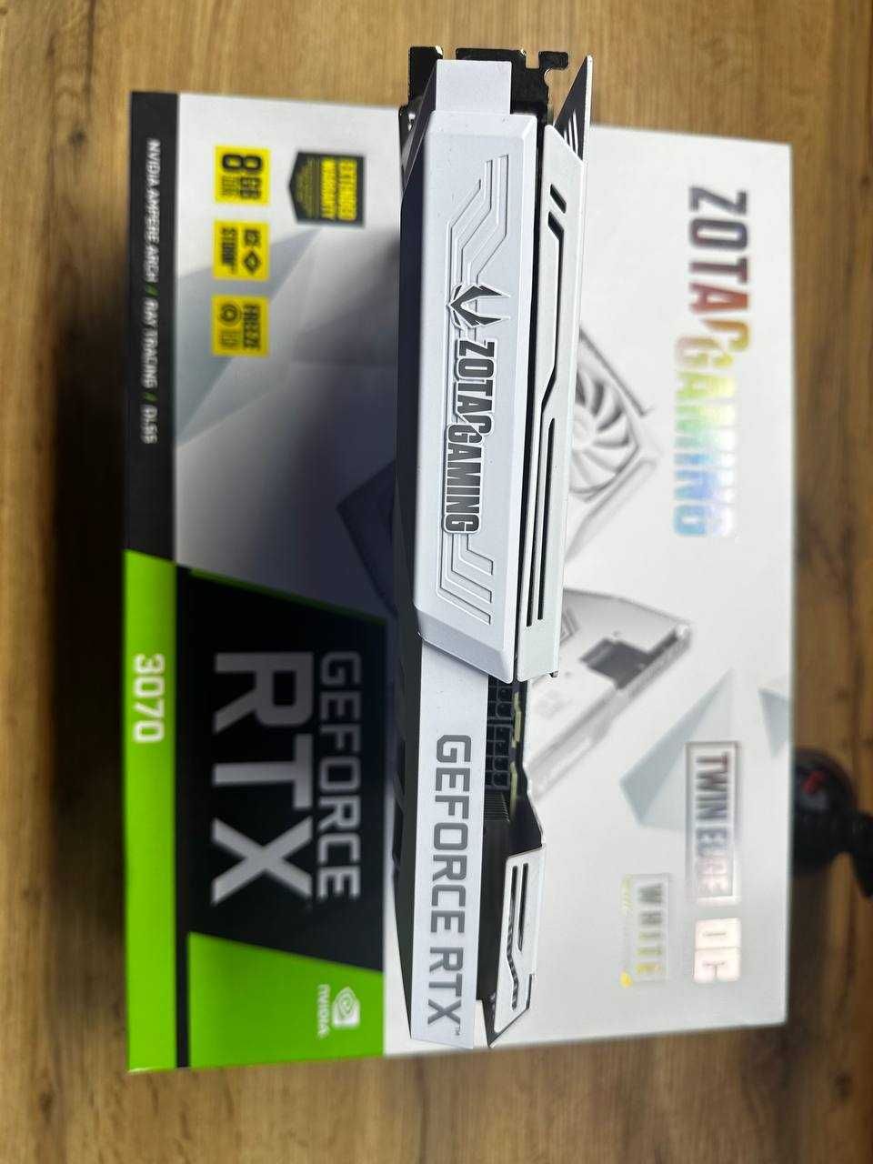 Відеокарта Zotac RTX 3070 Twin Edge OC White Edition (ZT-A30700J-10P)