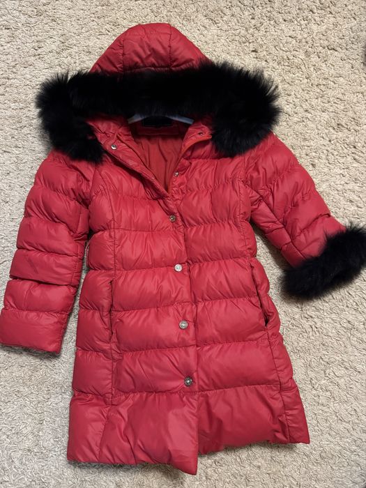 Продам зимове пальто, пуховик, куртку для дівчинки 6/7 (122)
