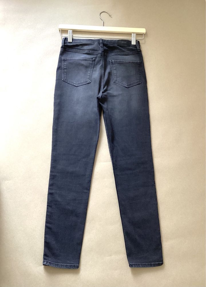 Spodnie jeansy skinny fit szare dla dziewczynki 9-10 lat 140 cm Denim