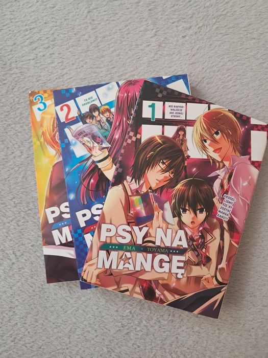 Psy na mangę 1-3